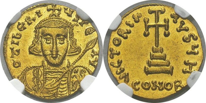 Tibère III (698-705)
 Solidus - Constantinople (698-705) 
 Rare et d’une quali...