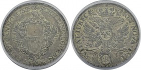 Allemagne - Lubeck 
 Ville Libre (1226-1937) 
 48 schillings - 1752 JJJ. 
 Superbe - PCGS AU 55
 100 / 200