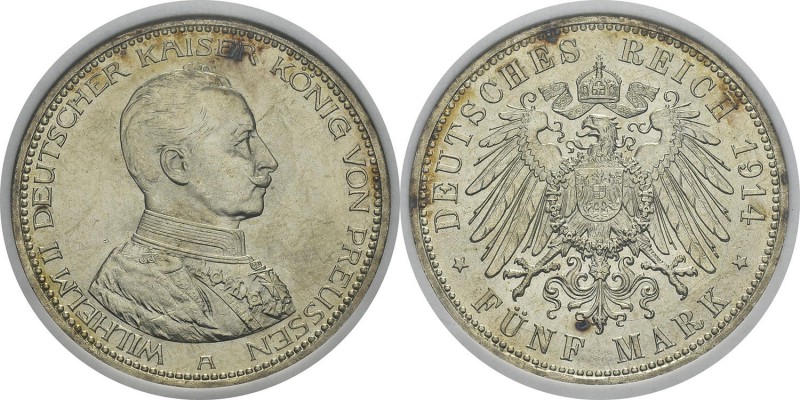 Allemagne - Empire (1871-1918) 
 Prusse - Guillaume II (1888-1918)
 5 marks - ...