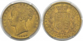 Australie 
 Victoria (1837-1901)
 1 souverain or - 1884 S Sydney. 
 Superbe - PCGS AU 58
 300 / 400
