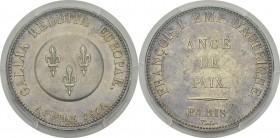 Autriche
 François II (1792-1835)
 5 francs (module) - 1814
 Tranche inscrite en creux - Frappe médaille. François Ier Empereur d’Autriche.
 Frapp...
