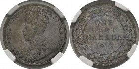 Canada
 Georges V (1910-1936)
 1 cent - 1918
 Pratiquement FDC - NGC MS 63 BN
 50 / 70
