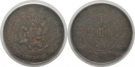 Chine - Empire - Szechuan 
 Kuang-hsü (1875-1908)
 20 cash - Non daté (1906). 
 Légèrement corrodé.
 Superbe - PCGS genuine
 50 / 100