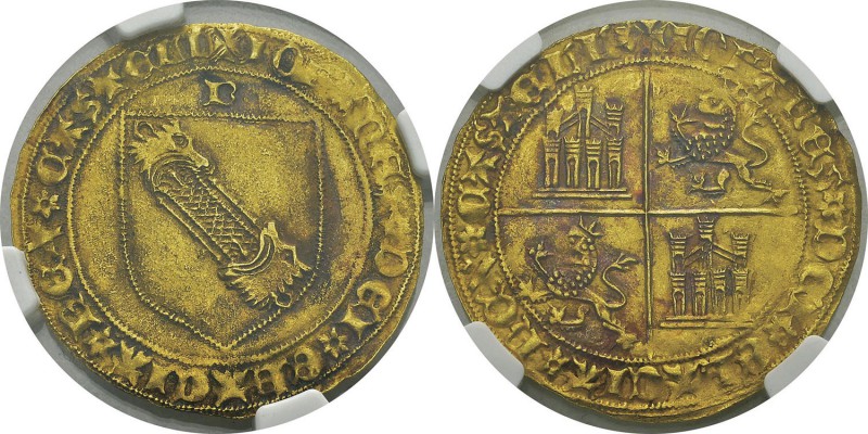 Espagne - Castille et Leon 
 Jean II (1406-1454)
 1 dobla or - Non daté B Burg...