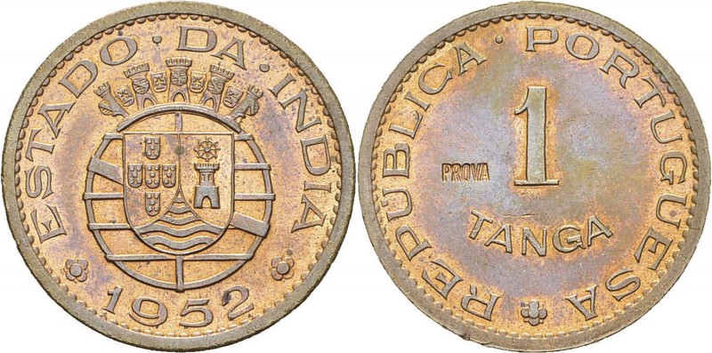 Indes Portugaises
 République du Portugal (1910 à nos jours)
 Essai du 1 tanga...