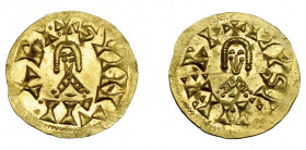 REINO VISIGODO. SUINTHILA. Tremissis. Eliberri. AU 1,47 g. 19,5 mm. CNV-288.6. EBC+.