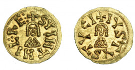 REINO VISIGODO. SUINTHILA. Tremissis. Tucci. AU 1,52 g. 19,6 mm. CNV-290.16.2. EBC-.