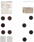 MONEDAS EXTRANJERAS. MÉXICO. Colección 1 centavo: C 1901, 1902, 1903, 1904 y 1905 (KM-394), centavo M 1900, 1902, 1903 y 1904 (KM-394.1), centavo 1905...