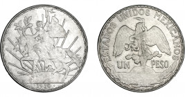 MONEDAS EXTRANJERAS. MÉXICO. Peso. 1910. KM-453. EBC-.