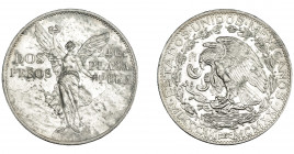 MONEDAS EXTRANJERAS. MÉXICO. 2 pesos. 1921. KM-462. EBC.
