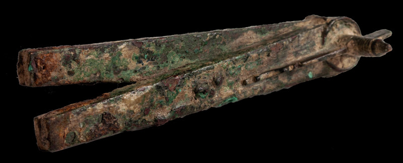 ARQUEOLOGÍA. MUNDO ANTIGUO. Greco-romano. Instrumento de medida. Bronce. Longitu...