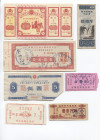 China Lot of 11 Checks (ND) 
Various Dates & Denominations; VF-UNC