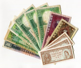 Hong Kong Hong-Kong Lot of 11 Banknotes 1971 - 1990
Various dates, denominations & conditions