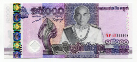 Cambodia 15000 Riels 2019 
P# 71; # 15311108;
