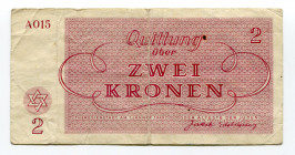 Czechoslovakia Terezin 2 Kronen 1943 
# A015