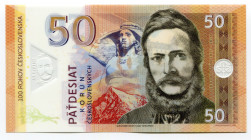 Czech Republic 50 Korun 2019 Specimen "Ľudovít Štúr"
Fantasy Banknote; Limited Edition; Made by Matej Gábriš; BUNC