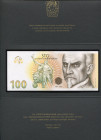 Czech Republic 100 Korun 2019 (2020) "100th Anniversary of the Czechoslovak Crown" Series "A"
100 Korun 2019; Released just 2.000 Pieces; With Origin...
