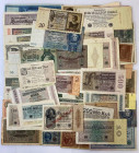 Germany - Empire Lot of 62 Banknotes 1908 - 1942
Various dates, denominations & conditions
