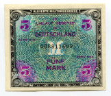 Germany - Third Reich 5 Reichsmark 1944 Allied Occupation
P# 193a; VF