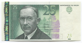 Estonia 25 Krooni 2002 
P# 84a; № BT781817; UNC