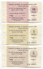 Russia - USSR Vneshtorgbank 5-10 Kopeks & 5 Roubles 1978 
P# FX120-121 & FX124; № 392072; UNC