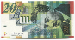 Israel 20 New Sheqalim 2001 
P# 59b; № 1050286896; UNC