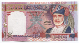 Oman 1 Rial 2005 Commemorative
P# 43a; № 5874257; UNC