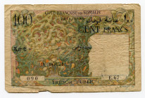French Somaliland 100 Francs 1952 (ND)
P# 26; # E.67 090