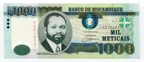 Mozambique 1000 Meticais 2006 
P# 148a; UNC