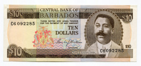 Barbados 10 Dollars 1973 (ND)
P# 33a; XF+
