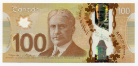 Canada 100 Dollars 2011 
P# 110a; Polymer plastic; UNC