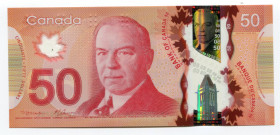 Canada 50 Dollars 2012 
P# 109a; Polymer plastic; UNC