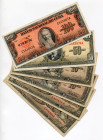 Cuba 4 x 10 - 50 - 100 Pesos 1949 - 1960
P# 79a; 79b; 81b; 88a; 88b; 93a