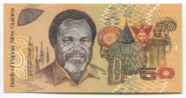 Papua New Guinea 50 Kina 1989 
P# 11a; № HUK080225; UNC