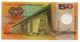 Papua New Guinea 50 Kina 1999 
P# 18b; UNC