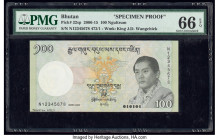 Bhutan Royal Monetary Authority 100 Ngultrum 2006-15 Pick 32sp Specimen Proof PMG Gem Uncirculated 66 EPQ. 

HID09801242017

© 2020 Heritage Auctions ...