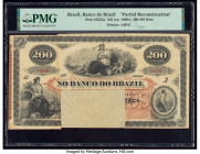Brazil Banco Do Brazil 200 Mil Reis ND (ca. 1860) Pick S255a Partial Reconstruction PMG Holder. 

HID09801242017

© 2020 Heritage Auctions | All Right...