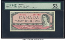 Canada Bank of Canada $1000 1954 Pick 83d BC-44d PMG About Uncirculated 53. 

HID09801242017

© 2020 Heritage Auctions | All Rights Reserved