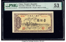 China People's Bank of China 100 Yuan 1949 Pick 836a S/M#C282-46 PMG About Uncirculated 53. Small tear is note on this example.

HID09801242017

© 202...