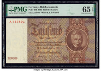 Germany German Gold Discount Bank 1000 Reichsmark 22.2.1936 Pick 184 PMG Gem Uncirculated 65 EPQ. 

HID09801242017

© 2020 Heritage Auctions | All Rig...