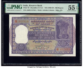 India Reserve Bank of India 100 Rupees ND (1962-67) Pick 45 Jhun6.7.4.2 PMG About Uncirculated 55 EPQ. Staple holes at issue.

HID09801242017

© 2020 ...