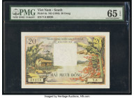 South Vietnam National Bank of Viet Nam 20 Dong ND (1956) Pick 4a PMG Gem Uncirculated 65 EPQ. 

HID09801242017

© 2020 Heritage Auctions | All Rights...
