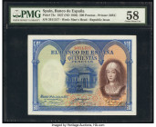 Spain Banco de Espana 500 Pesetas 24.7.1927 (ND 1936) Pick 73c PMG Choice About Unc 58. 

HID09801242017

© 2020 Heritage Auctions | All Rights Reserv...