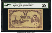 Thailand Government of Thailand 10 Baht ND (1942-44) Pick 59 PMG Choice About Unc 58. 

HID09801242017

© 2020 Heritage Auctions | All Rights Reserved...