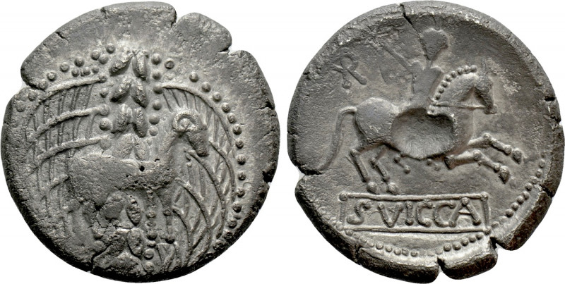 CENTRAL EUROPE. West Noricum. Tetradrachm (1st century BC). "Svicca Type".

Ob...