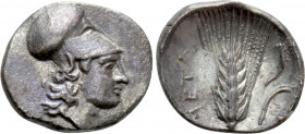 LUCANIA. Metapontion. Diobol (Circa 325-275 BC)