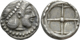 SICILY. Syracuse. Deinomenid Tyranny (485-466 BC). Obol