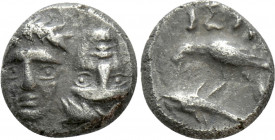 MOESIA. Istros. Trihemiobol (4th century BC)
