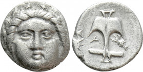 THRACE. Apollonia Pontika. Diobol (Circa 410/04-341/23 BC)