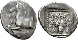 THRACE. Maroneia. Drachm (398-385 BC)